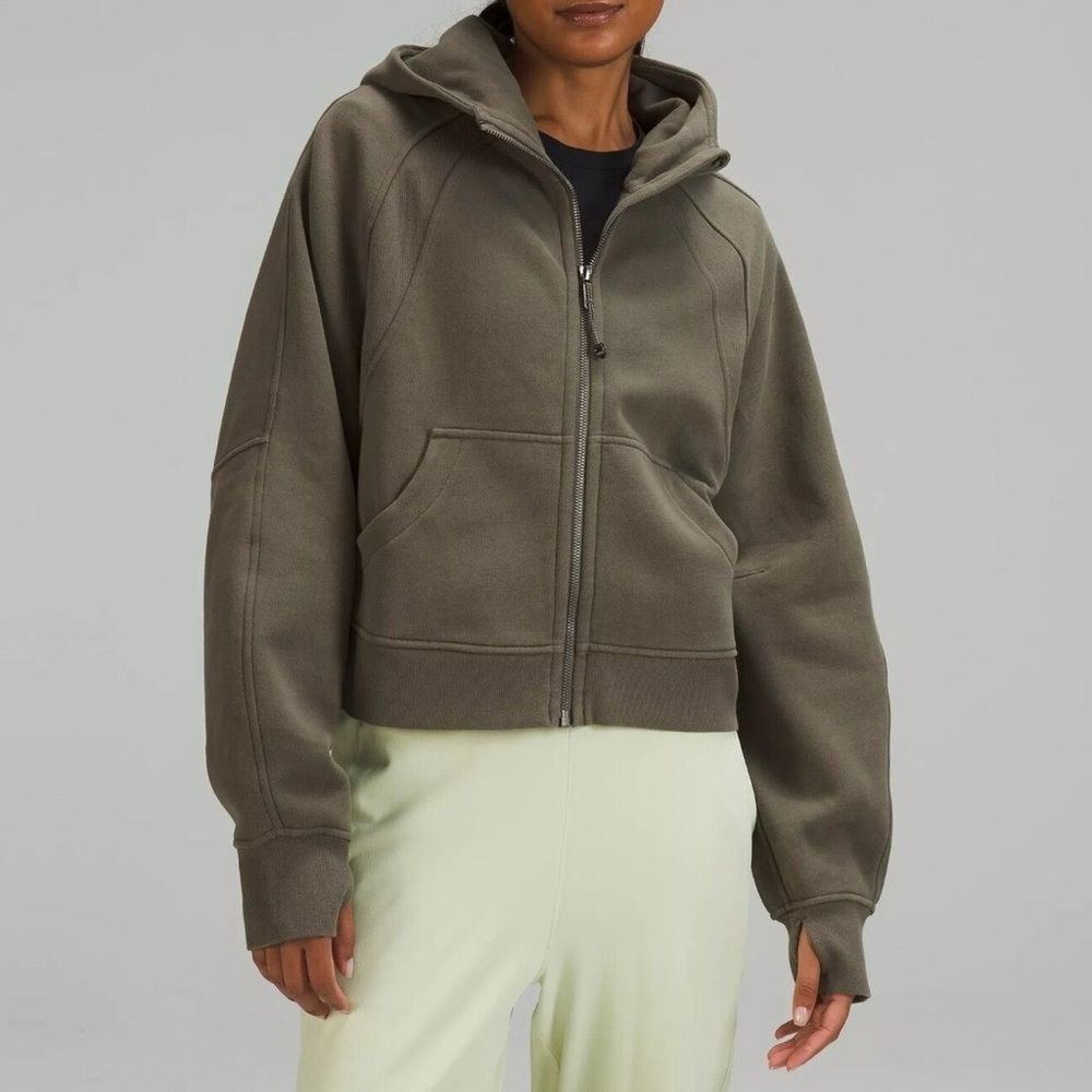 lululemon scuba oversized full zip hoodie